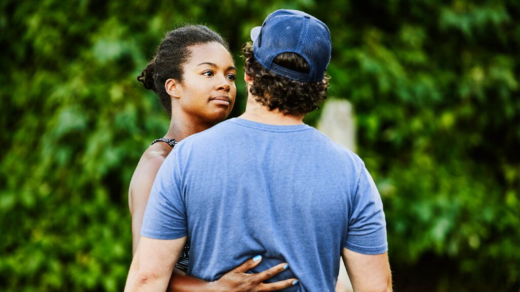 Couple in an emotionally safe partnership